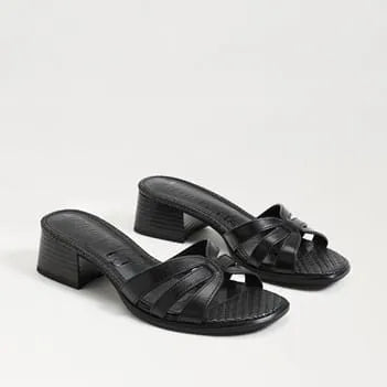 Farrin Block Heel Slide Sandal
